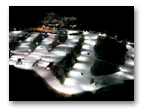 Alpine Valley Ski Resort at Night